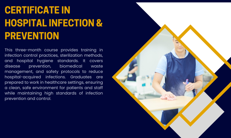 Certificate In Hospital Infection & Prevention