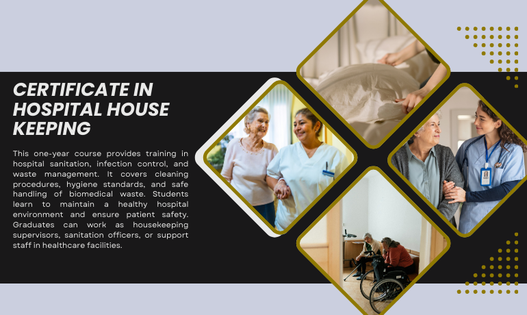 Certificate In Hospital House Keeping
